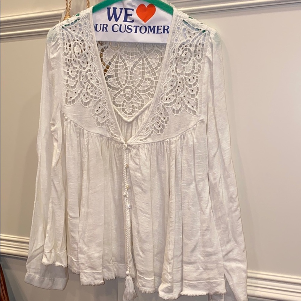 White FreePeople Top